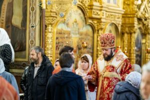 Всенощное бдение в Троицком кафедральном соборе Подольска