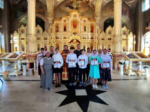 Выпускной акт в воскресной школе Всехсвятского храма