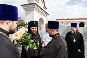 Архиерейское богослужение в храме священномученика Николая в Подольске