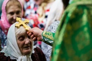 Архиерейское богослужение в Свято-Троицком храме города Люберцы