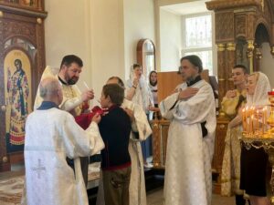 Праздник Вознесения Господня в Никольском храме деревни Крюково