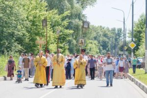 Престольный праздник храма Всех святых в земле Русской просиявших города Ступино