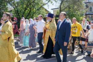 Престольный праздник храма Всех святых в земле Русской просиявших города Ступино