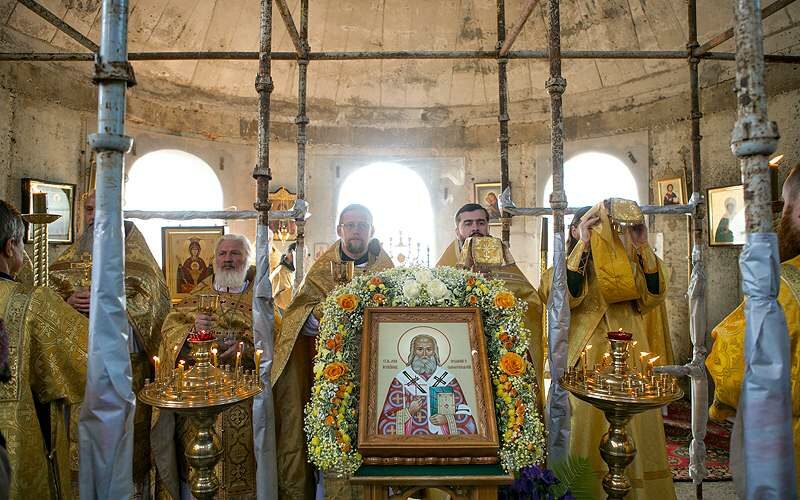 Престольный праздник в храме святителя Луки Симферопольского в Чехове