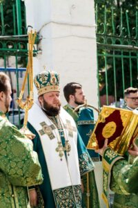 Престольный праздник в Троицком кафедральном соборе Подольска