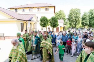 Престольный праздник в Троицком кафедральном соборе Подольска