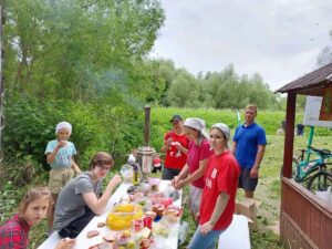 Велопаломничество по храмам Малинского благочиния