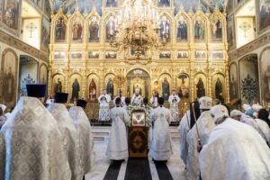 Всенощное бдение в канун Вознесения Господня