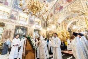 Всенощное бдение в канун Вознесения Господня