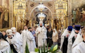 Всенощное бдение в канун Вознесения Господня