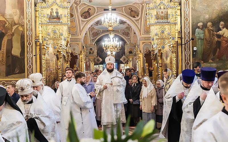 Всенощное бдение в канун Вознесения Господня