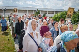 Крестный ход учащихся воскресных школ Ступинского благочиния