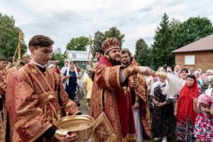 Престольный праздник в храме Косьмы и Дамиана в Ступино