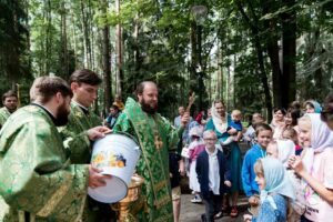 Престольный праздник в храме Петра и Февронии города Домодедово