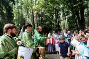 Престольный праздник в храме Петра и Февронии города Домодедово