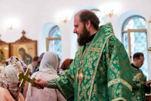 Престольный праздник в храме Петра и Февронии города Домодедово