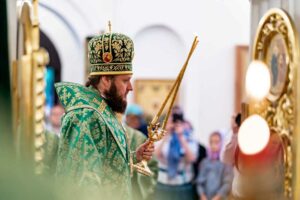 Престольный праздник в храме Петра и Февронии города Домодедово