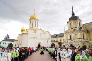 Торжества по случаю 600-летия обретения мощей преподобного Сергия Радонежского