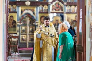 Архиерейское богослужение в Илиинском храме деревни Дыдылдино