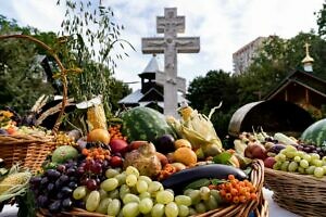 Архиерейское богослужение в Преображенском соборе города Люберцы