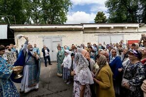 Архиерейское богослужение в Смоленском храме в Домодедово