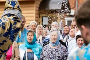 Архиерейское богослужение в Смоленском храме в Домодедово