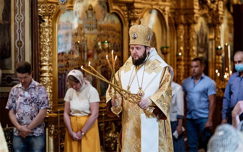 Подольск Троицкий храм богослужения