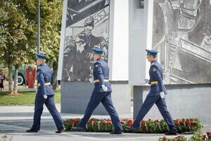 Открытие стелы «Город трудовой доблести» в Ступино