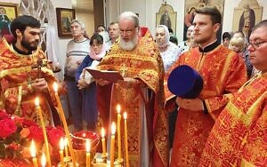 Престольный праздник больничного храма великомученика Пантелеимона в Ступино