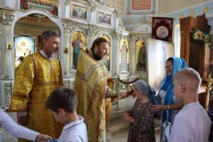 Престольный праздник в Борисо-Глебском храме села Енино