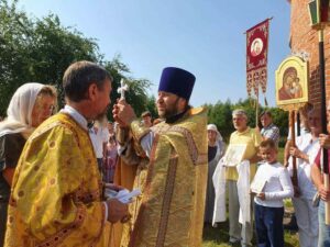 Престольный праздник в Борисо-Глебском храме села Енино