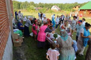 Престольный праздник в Борисо-Глебском храме села Енино