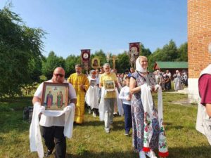 Престольный праздник в Борисо-Глебском храме села Енино