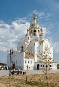 Торжественное открытие новопостроенного храма Всех святых в земле Русской просиявших в Ступино