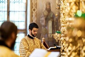 Всенощное бдение в Троицком кафедральном соборе Подольска