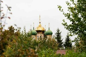 Архиерейское богослужение в храме Воскресения Словущего села Колычёво 26 09 2022