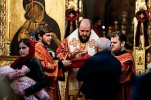 Архиерейское богослужение в храме Воскресения Словущего села Колычёво 26 09 2022