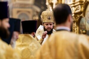 Архиерейское богослужение в Троицком кафедральном соборе Подольска