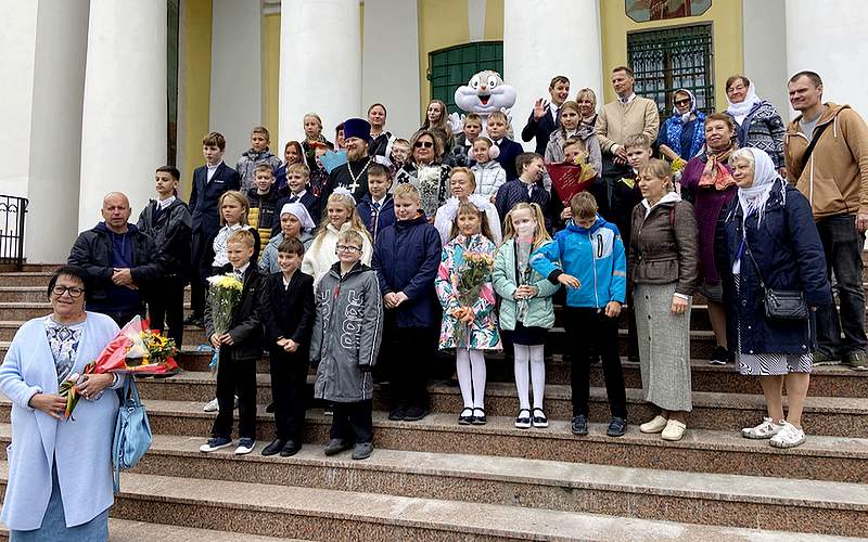 Начало нового учебного года в Подольском отделении православной гимназии имени преподобного Серафима Саровского