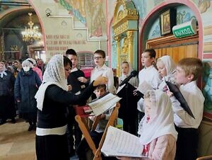 Начало учебного года в воскресной школе Зачатьевского храма города Чехов