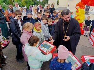 Начало учебного года в воскресной школе Зачатьевского храма города Чехов