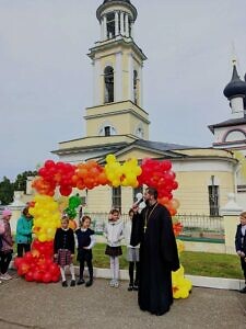 Начало учебного года в воскресной школе Зачатьевского храма города Чехов