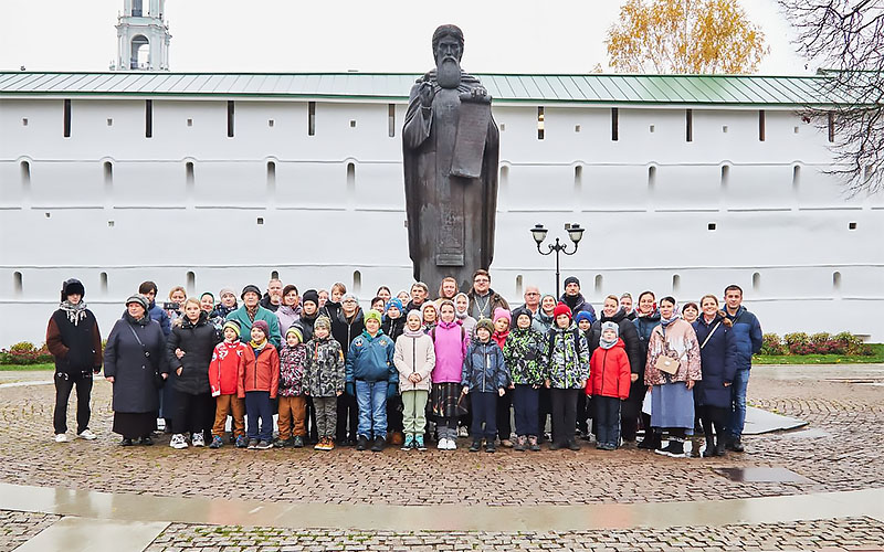 Поездка воскресной школы «Лоза» в Троице-Сергиеву лавру