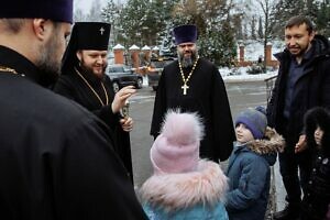 Архиерейское богослужение в храме иконы Божией Матери «Утоли моя печали»