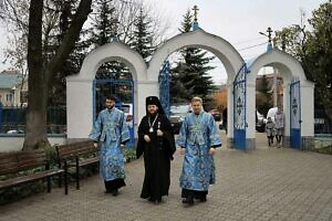 Архиерейское богослужение в Христорождественском храме села Беседы 06-11-2022