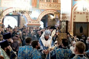 Архиерейское богослужение в Казанском храме города Котельники