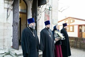 Архиерейское богослужение в Космо-Дамианском храме микрорайона Белые Столбы города Домодедово