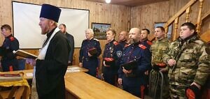 Казачий круг в селе Покров городского округа Подольск