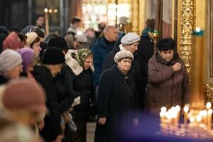 Вечернее богослужение в Троицком кафедральном соборе Подольска