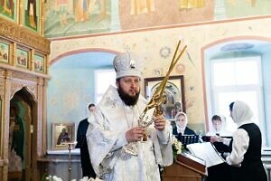 Великое освящение Сергиевского храма в Свято-Троицком Белопесоцком женском монастыре